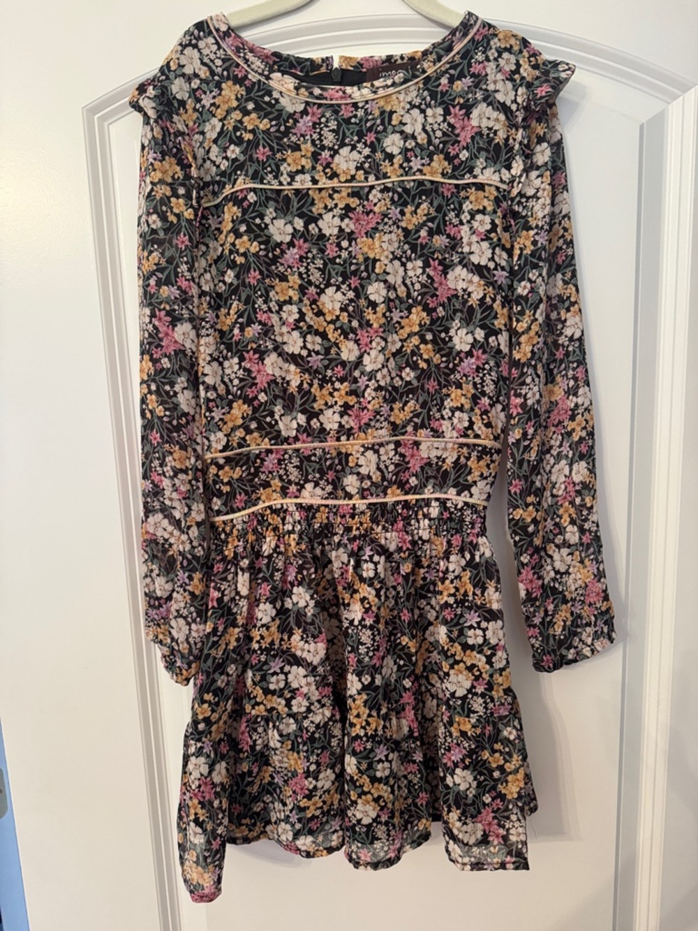 Girls' Imoga Mindy Floral Chiffon Dress